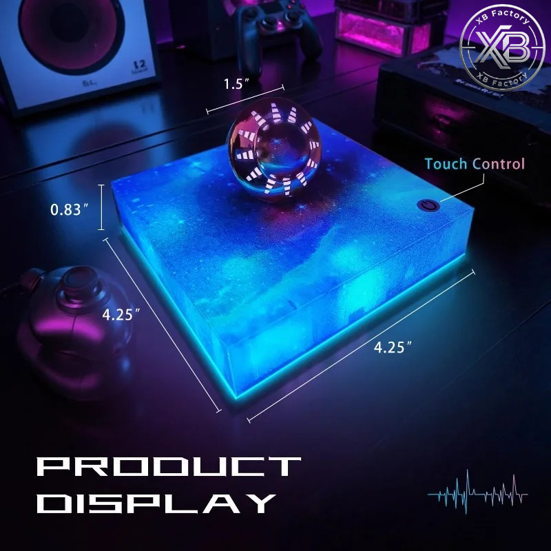 Cool Office Tech Gadgets - Lámpara OVNI Levitante con Rotación de