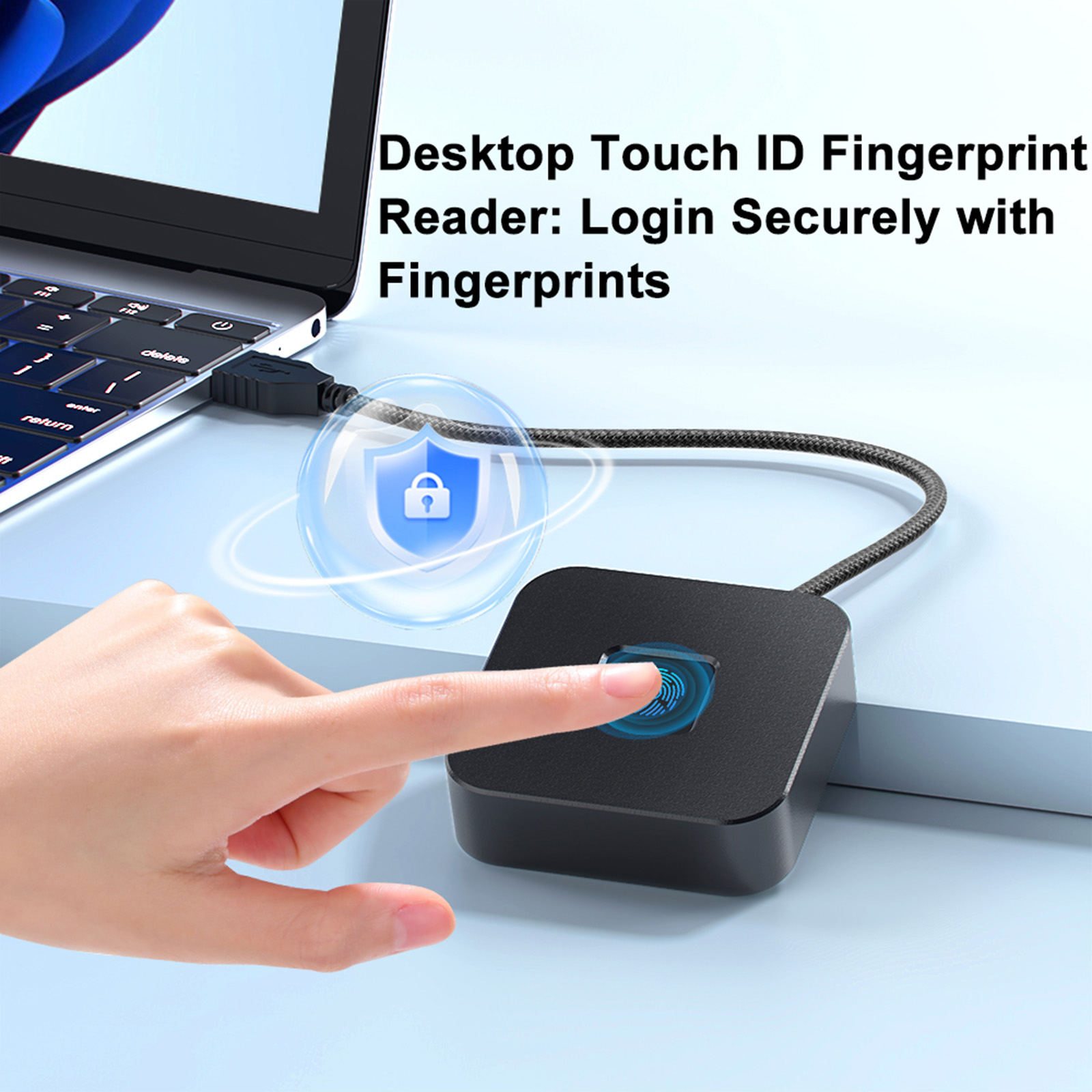 Fingerprint Reader Usb - Lector de huellas dactilares USB con