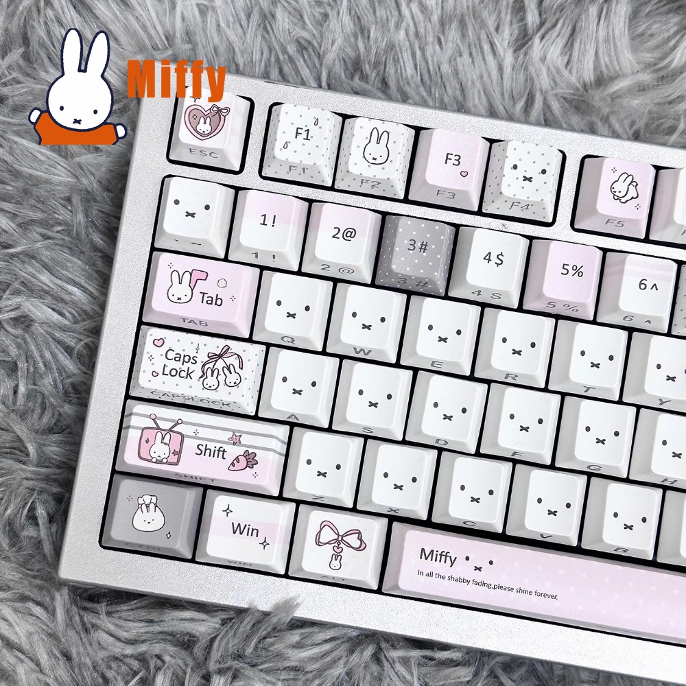 Set de Teclas Kawaii Miffy par - Office Tech reseña y precio