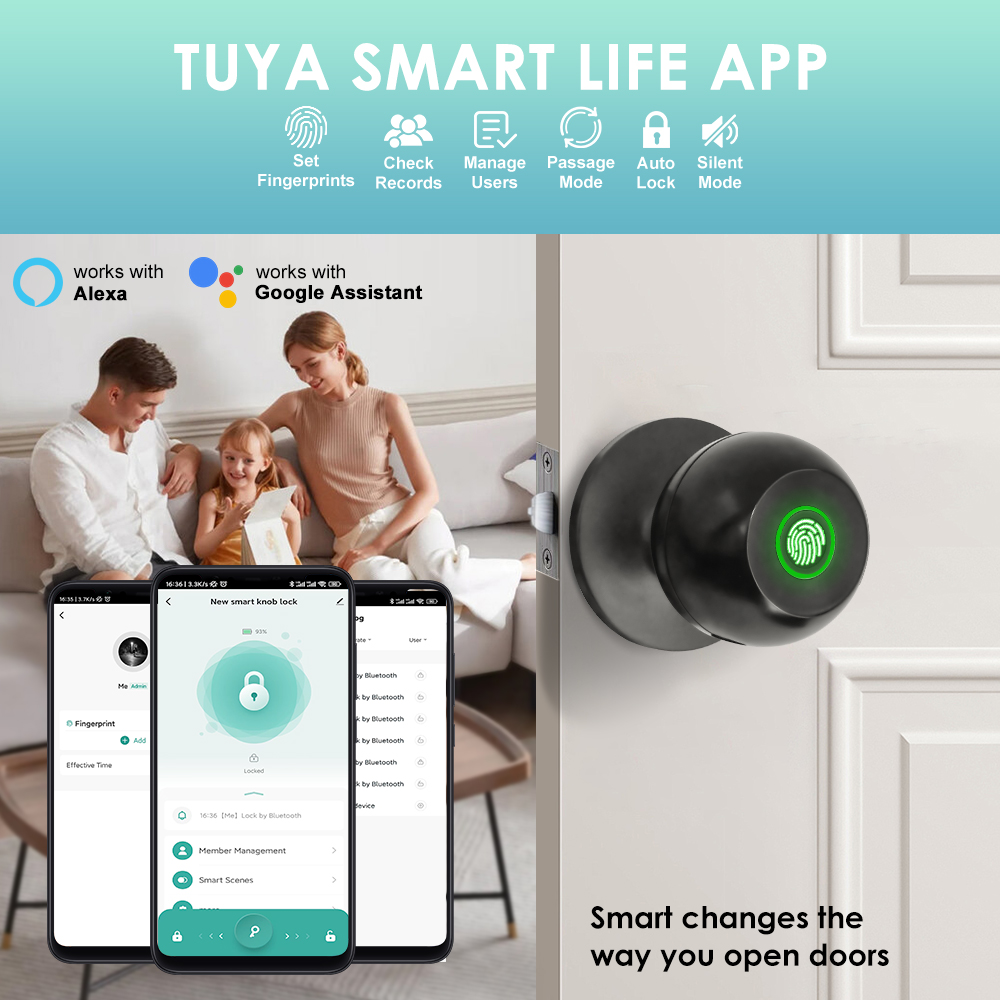 Cerradura electrónica Tuya, ce - Office Tech reseña y precio
