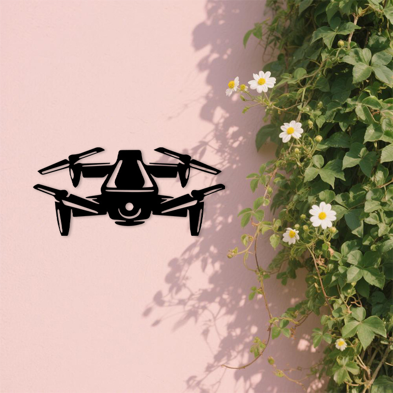 Moderna Silueta de Dron en Alu - Office Tech reseña y precio
