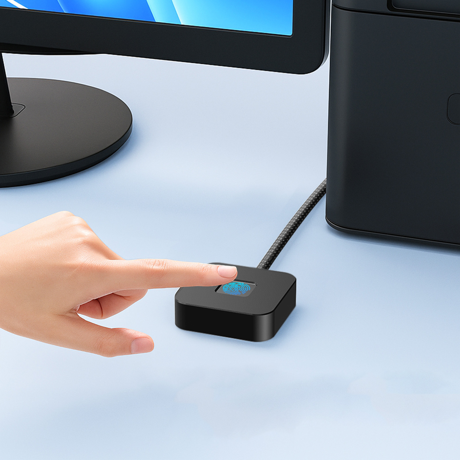 Lector de huellas dactilares U - Fingerprint Reader Usb reseña y precio