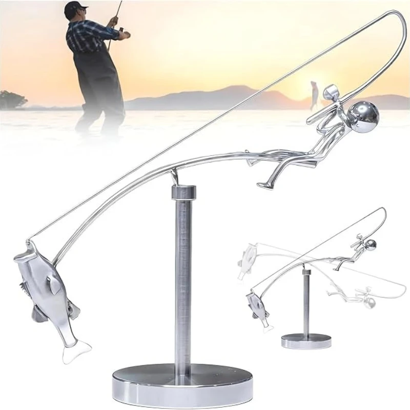 Escultura de Equilibrio Metáli - Cool Office Tech Gadgets reseña y precio